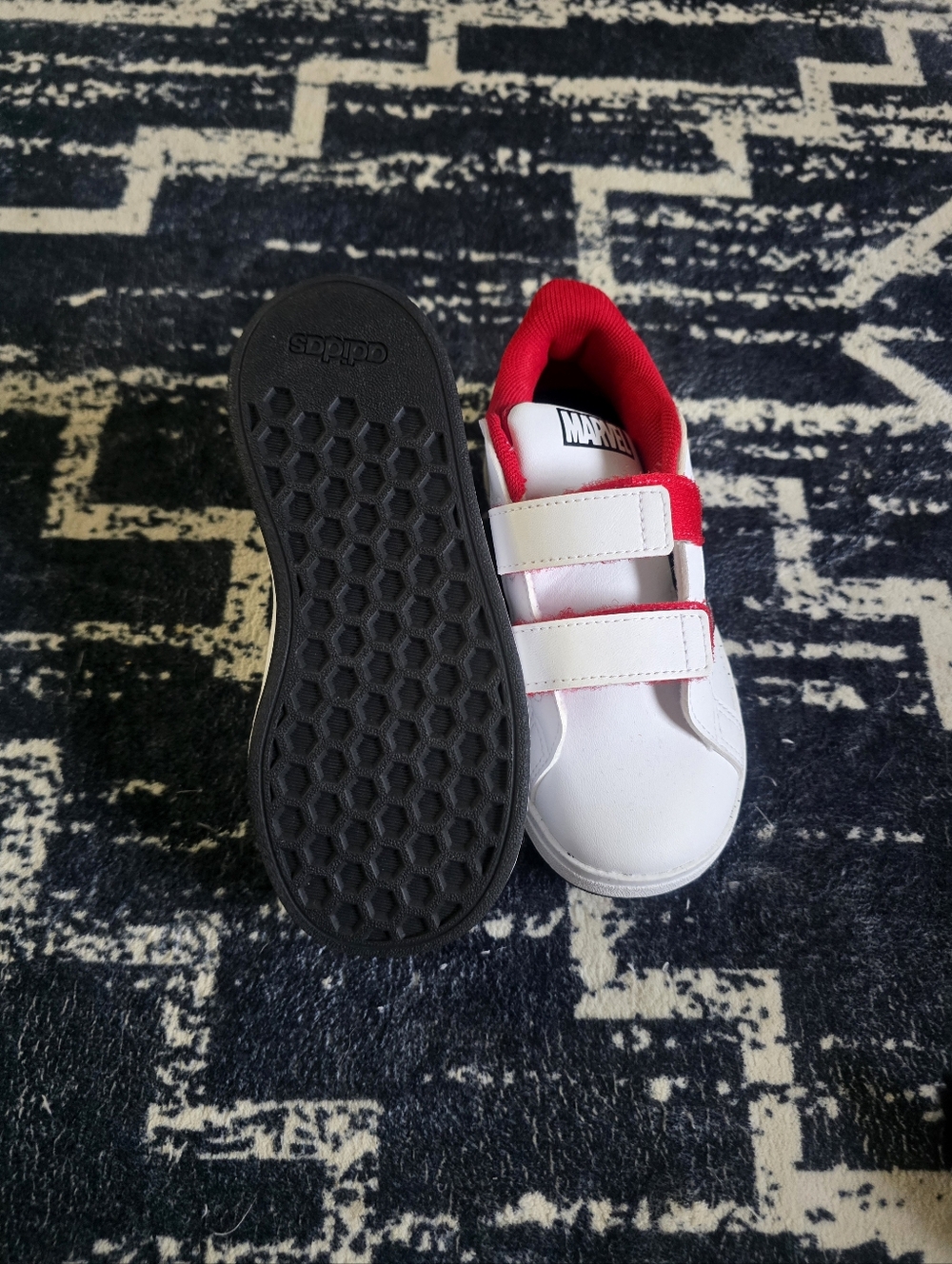 adidas White, Black And Red Spiderman Shoes - Picture 5 of 7